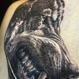 Tatuagem realizada pelo Leon